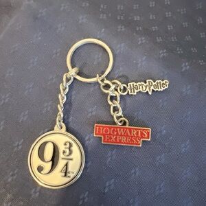 Harry Potter 9 3/4 Hogwarts Express Keychain